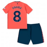 Everton Amadou Onana #8 Replica Away Minikit 2023-24 Short Sleeve (+ pants)